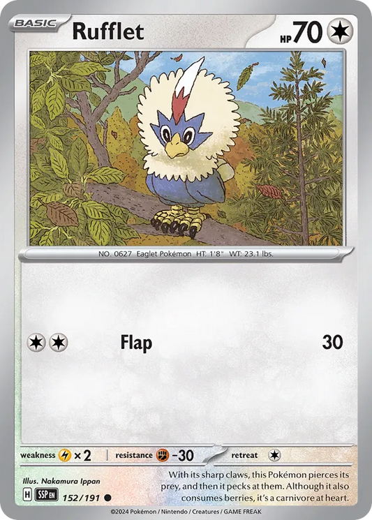 Rufflet [Reverse Holo] #152