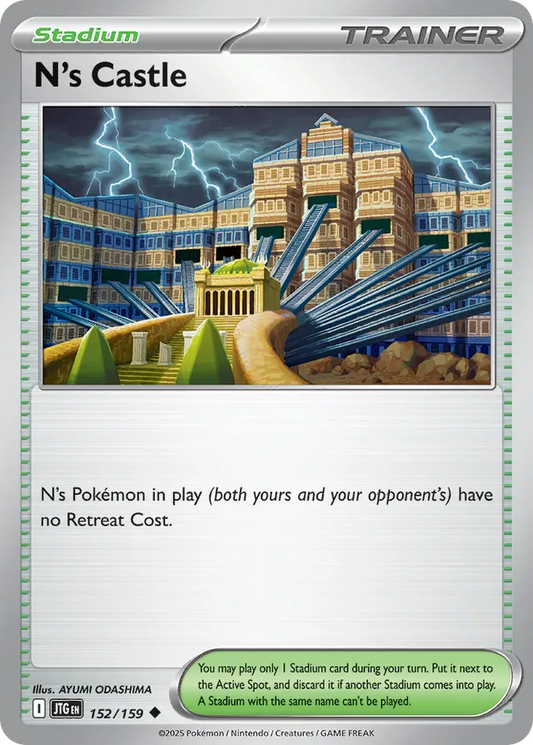 N's Castle [Reverse Holo] #152