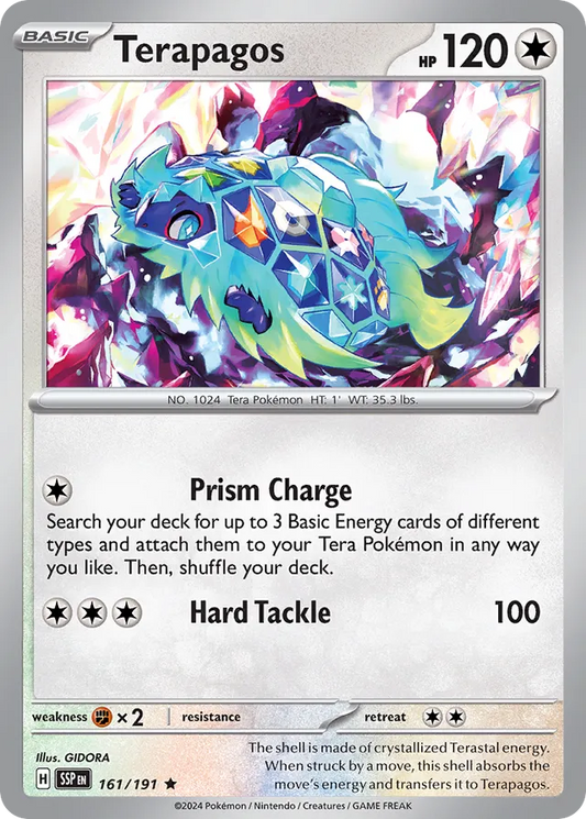 Terapagos [Reverse Holo] #161