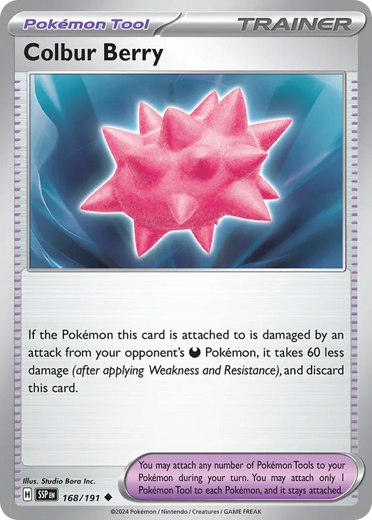 Colbur Berry [Reverse Holo] #168
