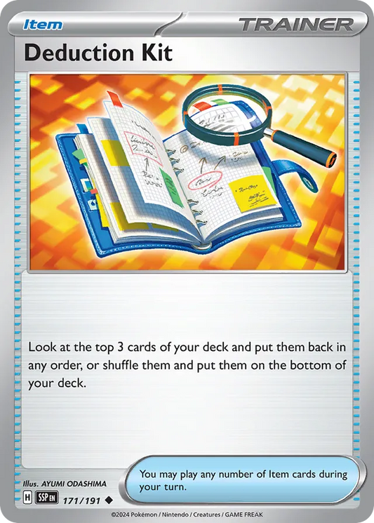 Deduction Kit [Reverse Holo] #171