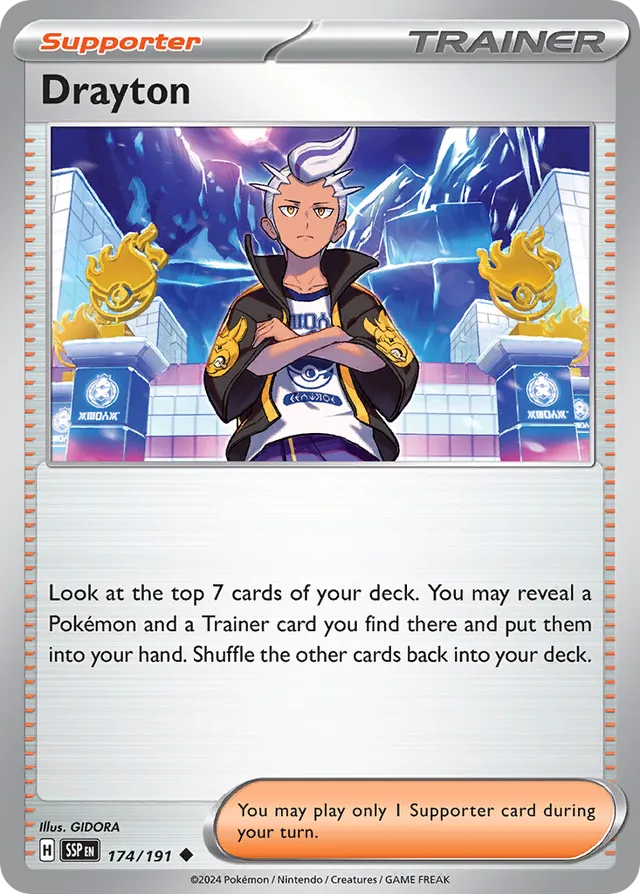 Drayton [Reverse Holo] #174