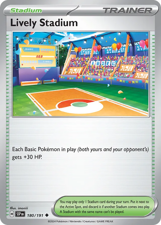 Lively Stadium [Reverse Holo] #180