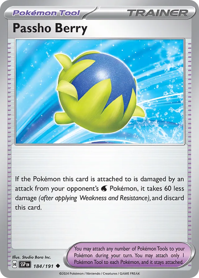 Passho Berry [Reverse Holo] #184
