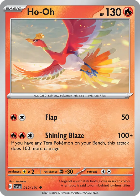 Ho-Oh [Reverse Holo] #19