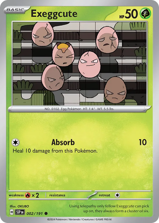 Exeggcute [Reverse Holo] #2