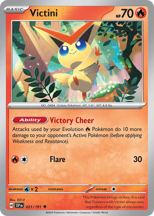 Victini [Reverse Holo] #21