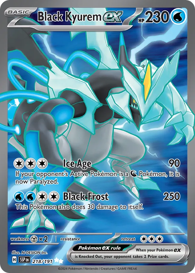 Black Kyurem ex #218