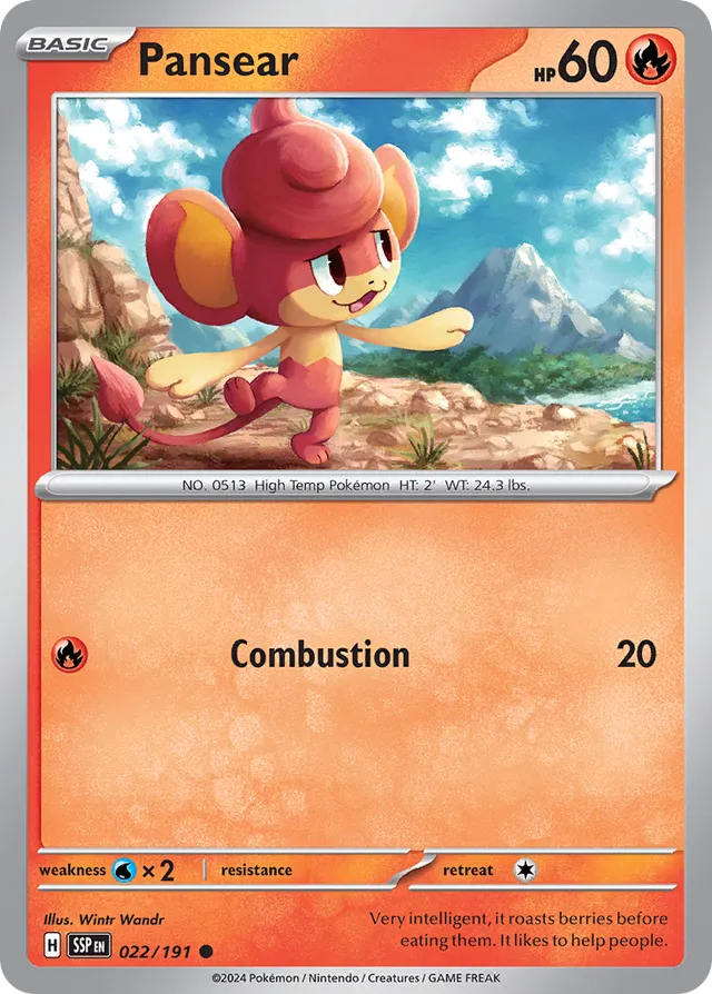 Pansear [Reverse Holo] #22