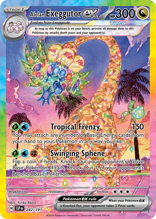 Alolan Exeggutor ex #242