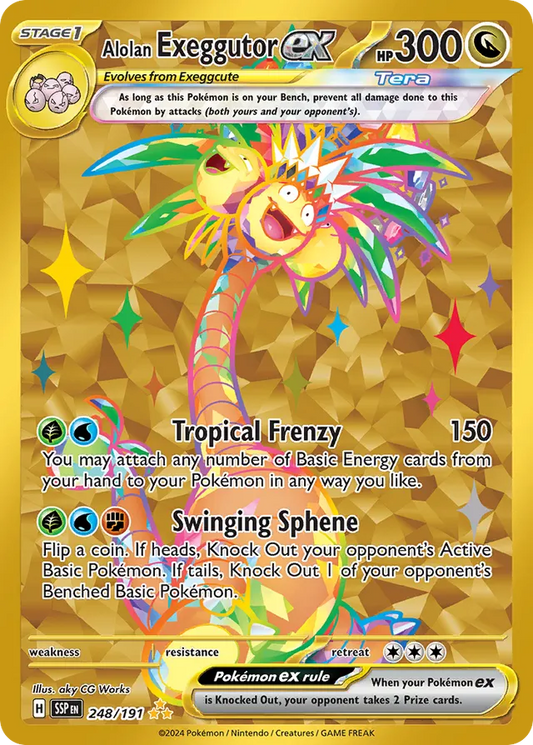 Alolan Exeggutor ex #248