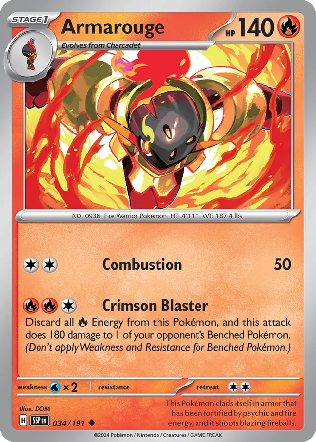 Armarouge [Reverse Holo] #34