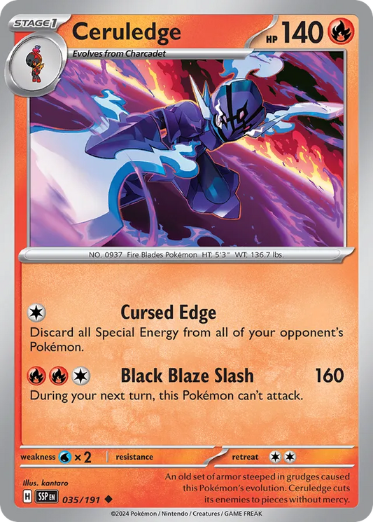Ceruledge [Reverse Holo] #35