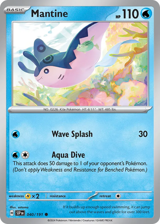 Mantine [Reverse Holo] #40