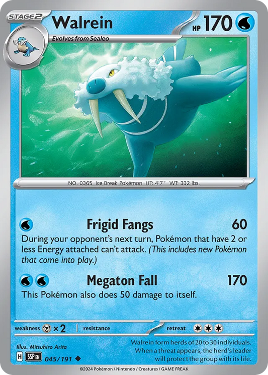 Walrein [Reverse Holo] #45