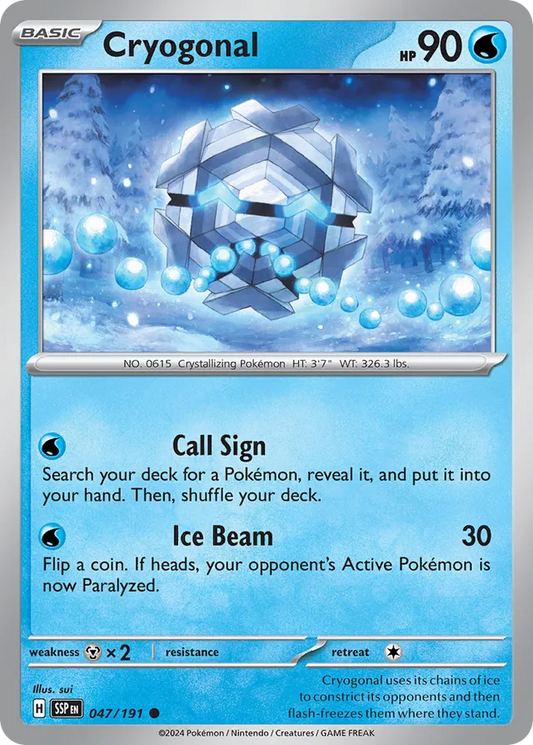 Cryogonal [Reverse Holo] #47