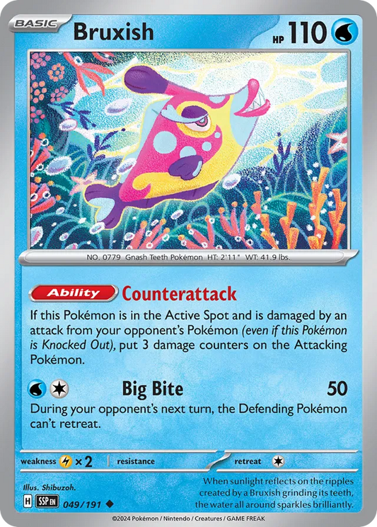 Bruxish [Reverse Holo] #49