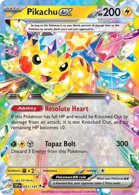 Pikachu ex #57