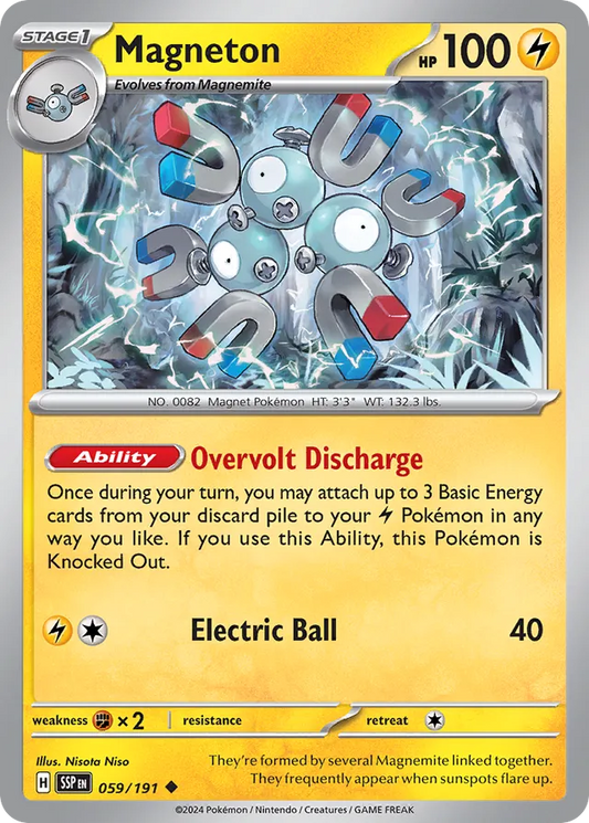 Magneton [Reverse Holo] #59