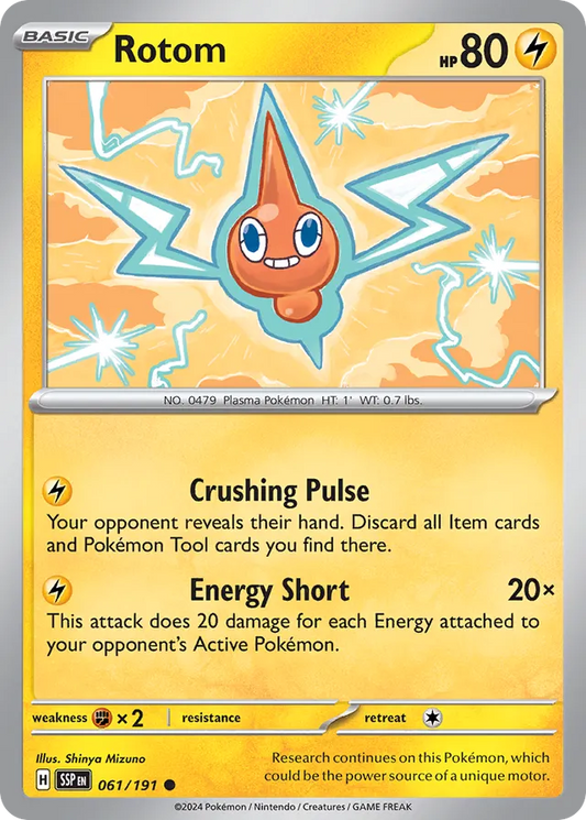 Rotom [Reverse Holo] #61