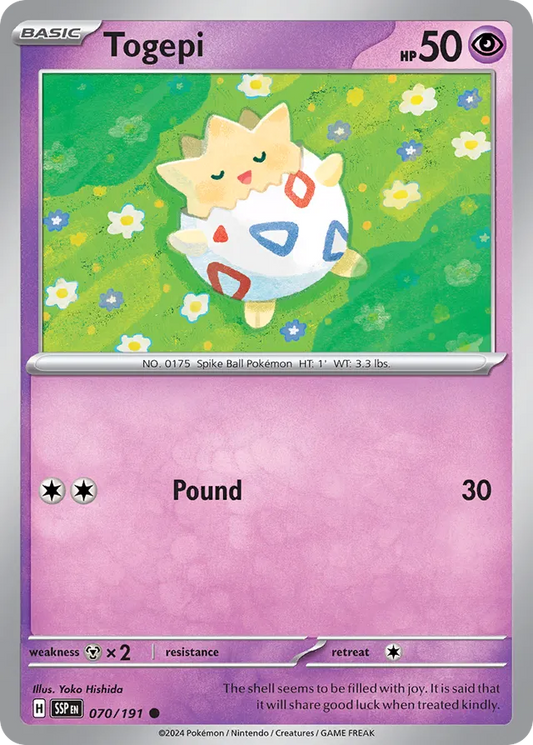 Togepi [Reverse Holo] #70