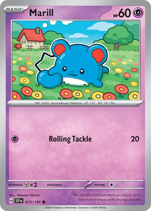 Marill [Reverse Holo] #73