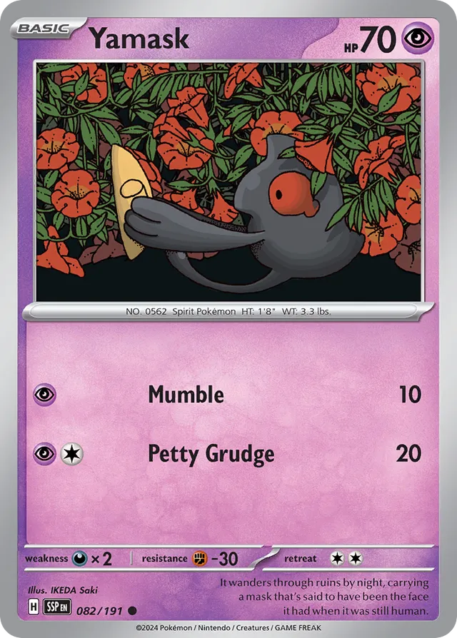 Yamask [Reverse Holo] #82