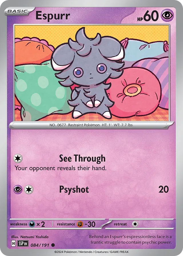 Espurr [Reverse Holo] #84