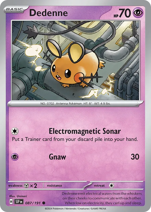 Dedenne [Reverse Holo] #87