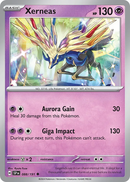 Xerneas [Reverse Holo] #88