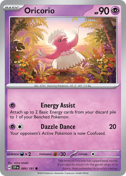 Oricorio [Reverse Holo] #89