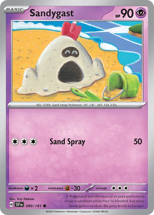 Sandygast [Reverse Holo] #90