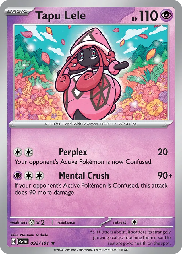 Tapu Lele [Reverse Holo] #92