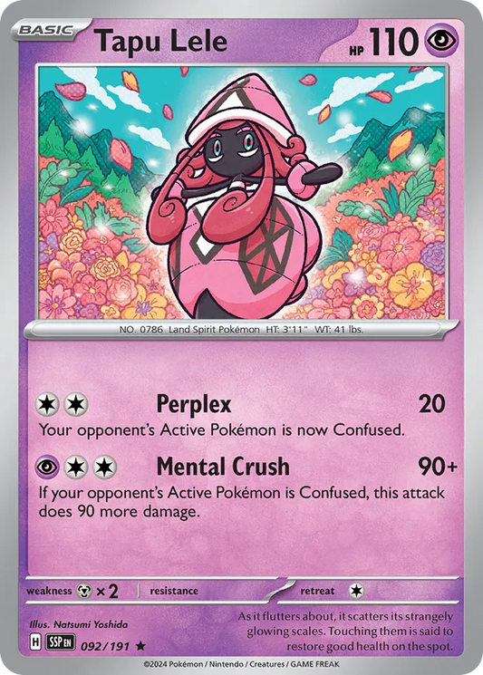 Tapu Lele [Reverse Holo] #92