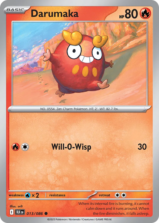 Darumaka [Poke Ball] #13