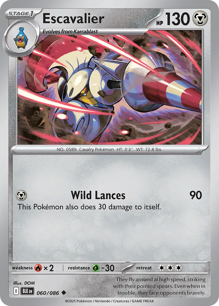 Escavalier [Reverse] #60