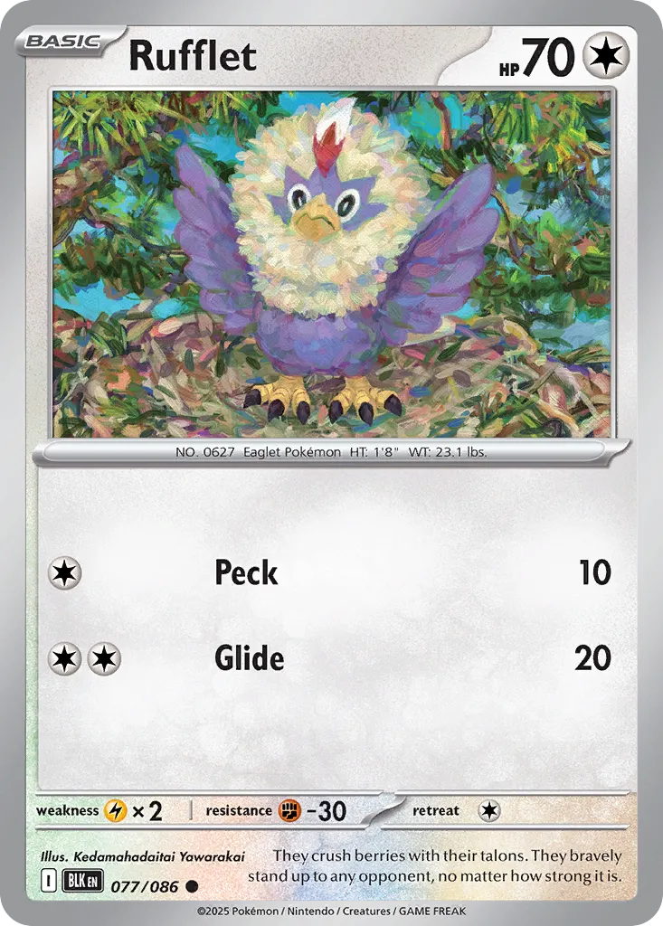 Rufflet [Poke Ball] #77