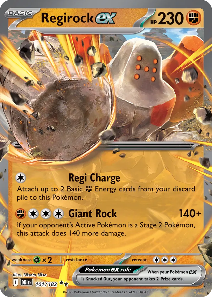 Regirock ex #101