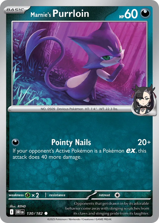 Marnie's Purrloin [Reverse Holo] #130