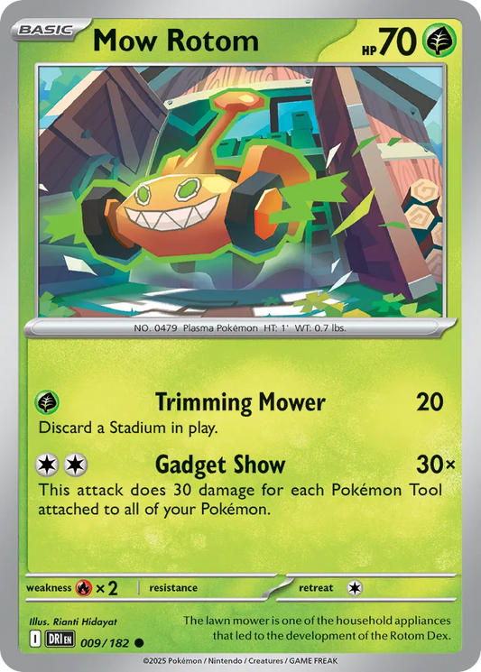 Mow Rotom [Reverse Holo] #9