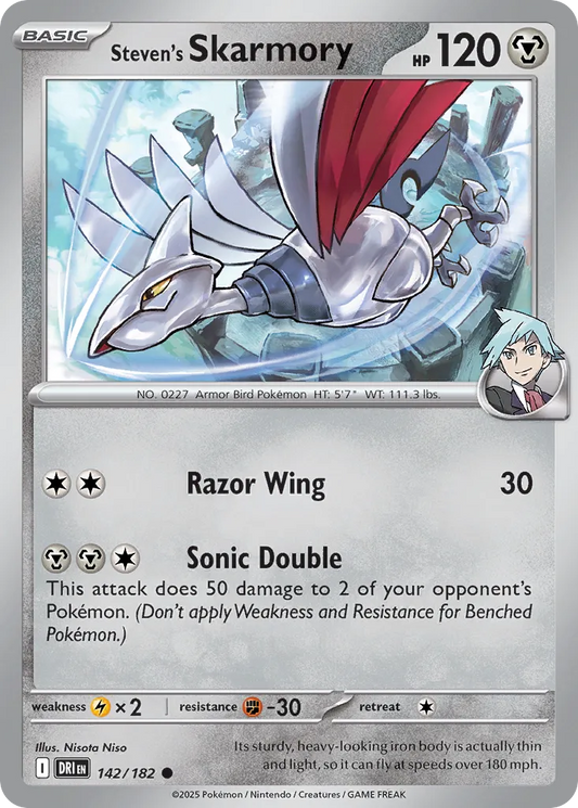 Steven's Skarmory [Reverse Holo] #142