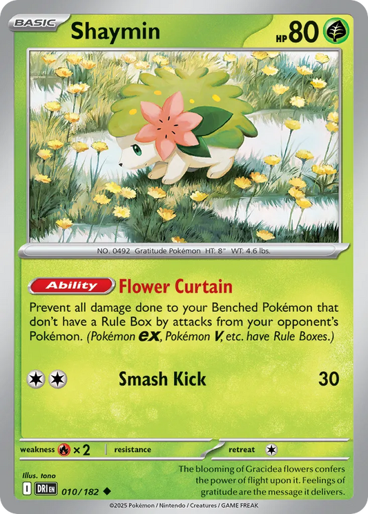Shaymin [Reverse Holo] #10