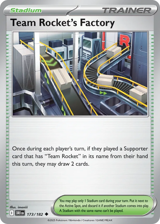 Team Rocket's Factory #173