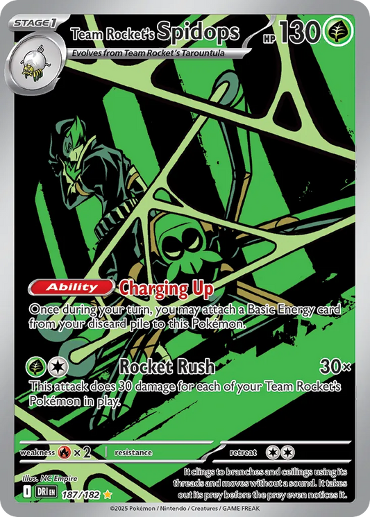 Team Rocket's Spidops #187