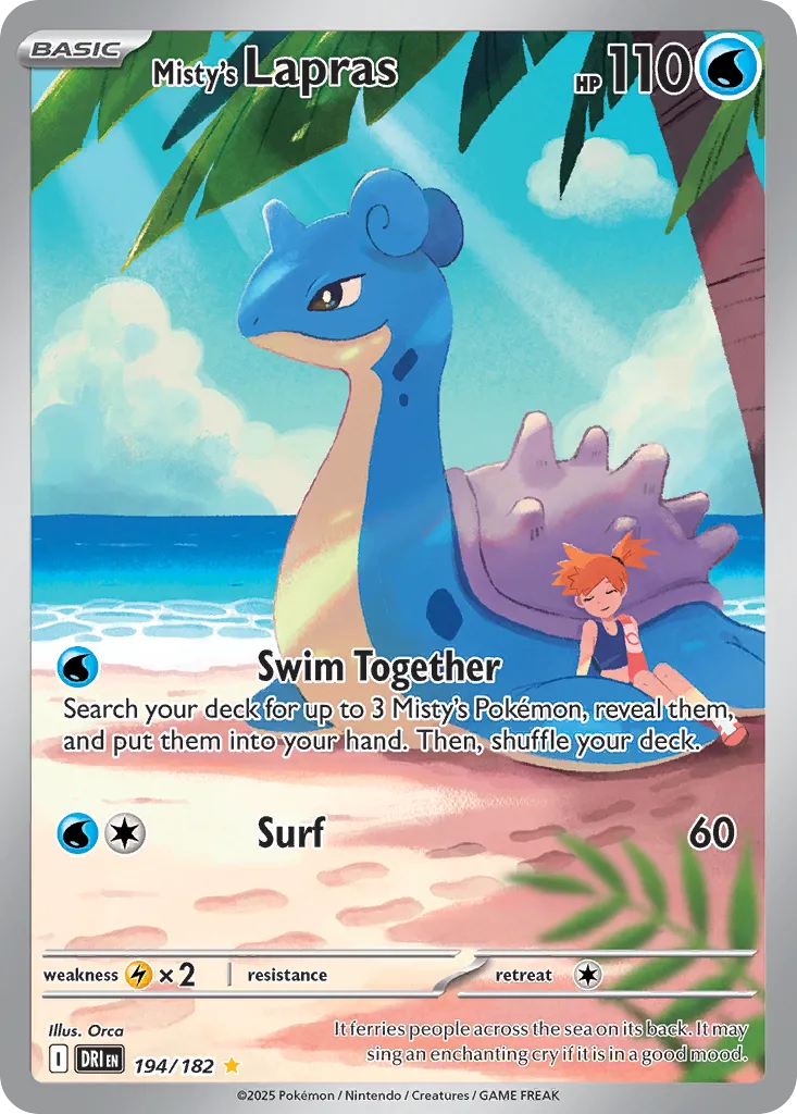 Misty's Lapras #194