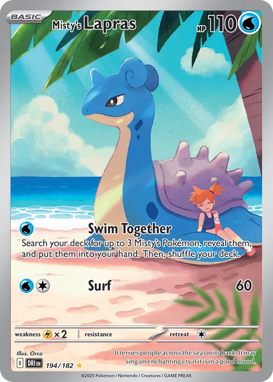 Misty's Lapras #194