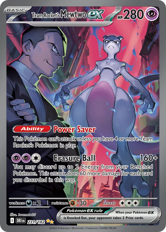 Team Rocket's Mewtwo ex #231