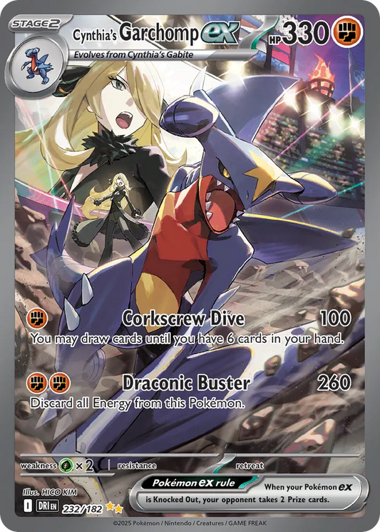 Cynthia's Garchomp ex #232