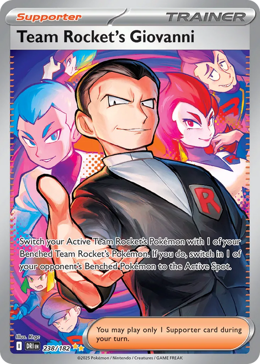 Team Rocket's Giovanni #238