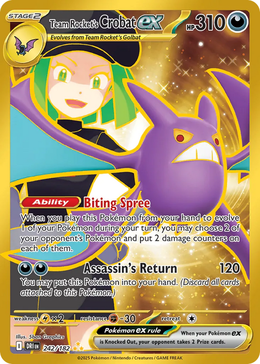 Team Rocket's Crobat ex #242